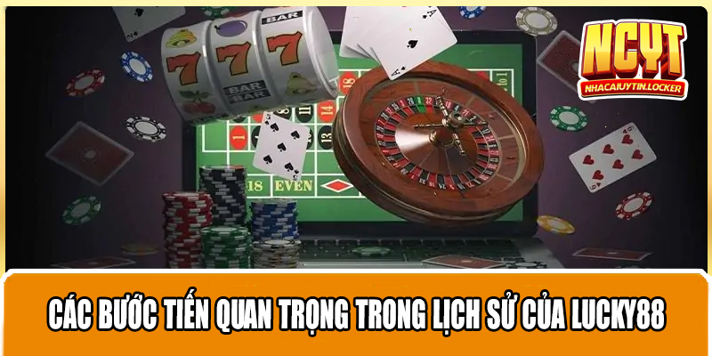 Các bước tiến quan trọng trong lịch sử của Lucky88