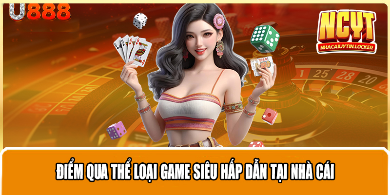 Điểm qua thể loại game siêu hấp dẫn tại nhà cái