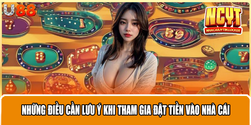 Những điều cần lưu ý khi tham gia đặt tiền vào nhà cái